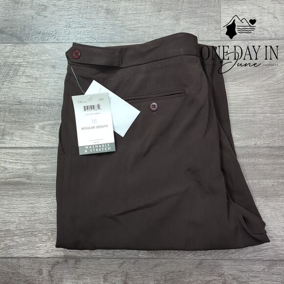 Emma James Replenishment Stretch Dress Pants Size 18 - Picture 6 of 6